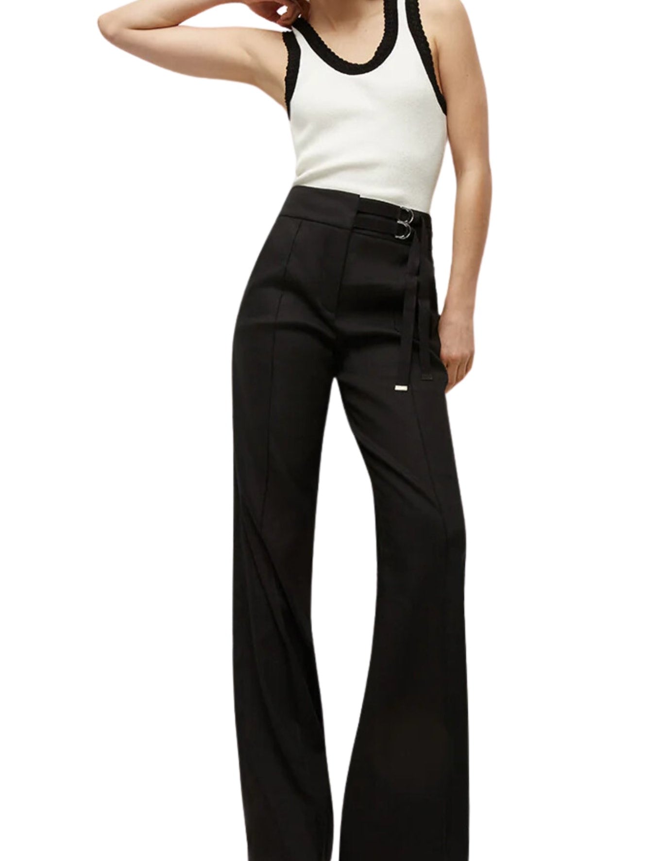 Veronica Beard Cruz Pant - Vermillion