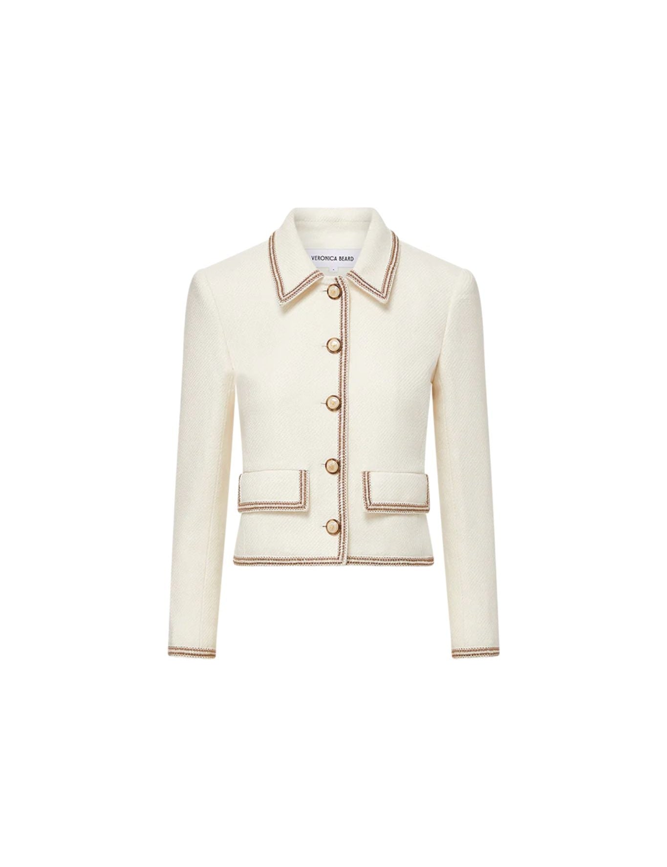 Veronica Beard Makayla Jacket - Vermillion