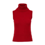 Veronica Beard Mazzy Cashmere Shell - Vermillion