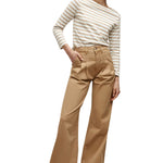 Veronica Beard Mia Wide Leg Trouser - Vermillion