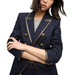 Veronica Beard Miller Dickey Jacket - Vermillion