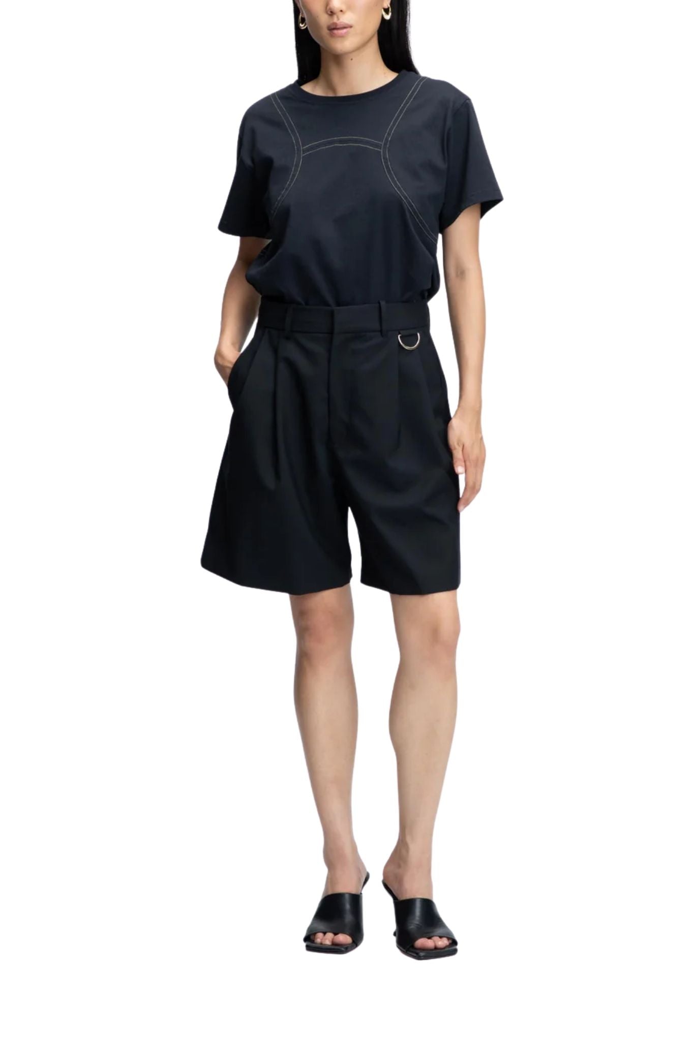 Waste Bowery Bermuda Short - Vermillion