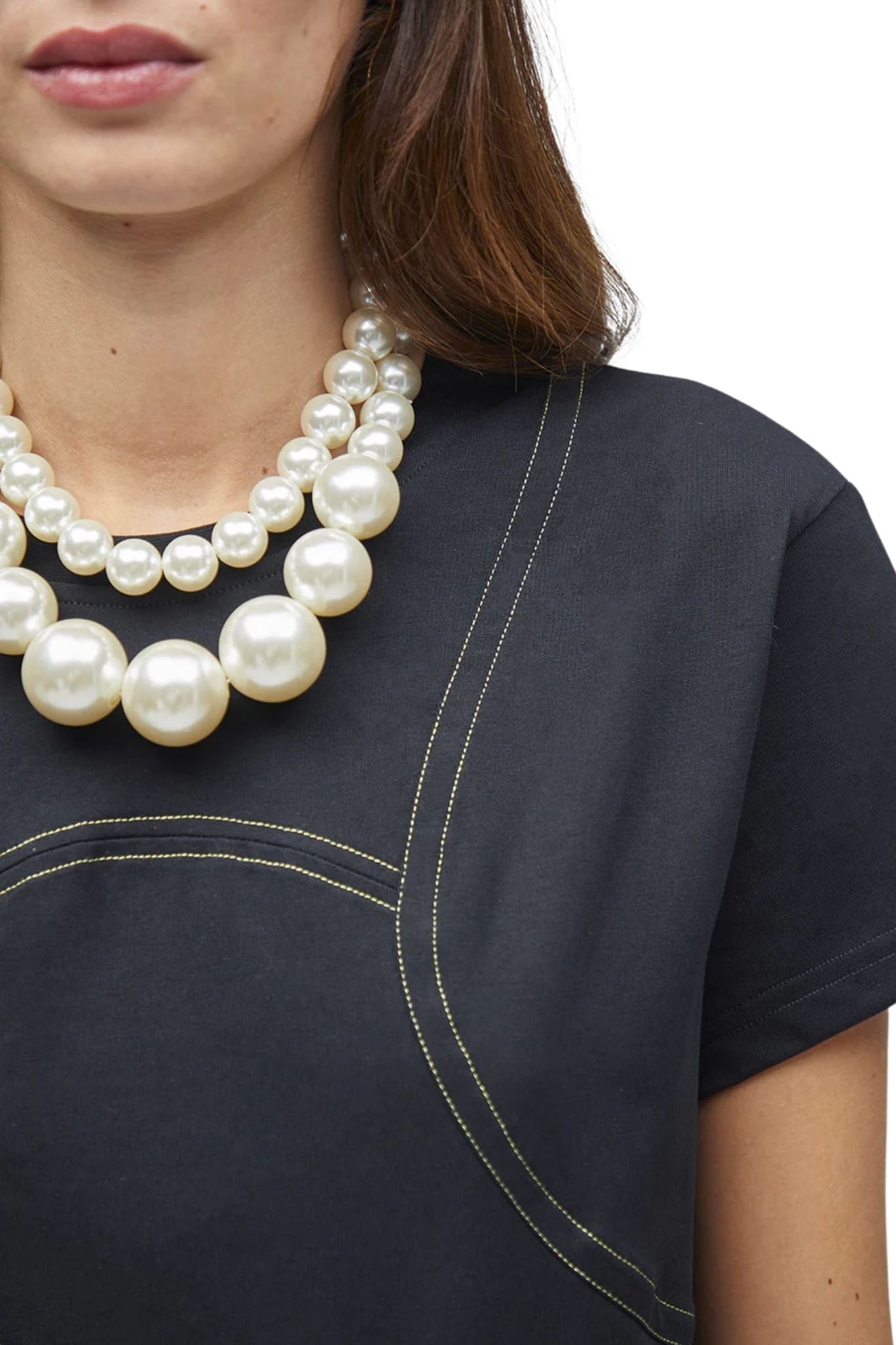 Waste Curvy Tee - Vermillion