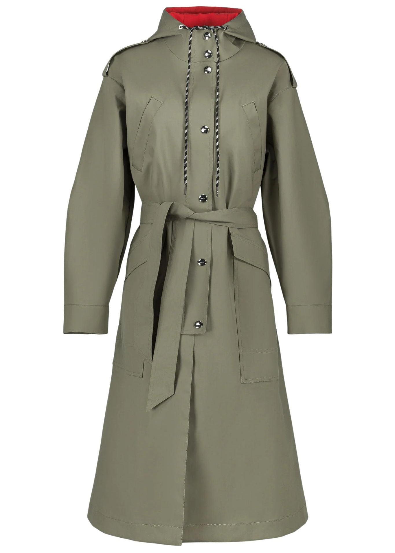 Waste Dover Raincoat - Vermillion