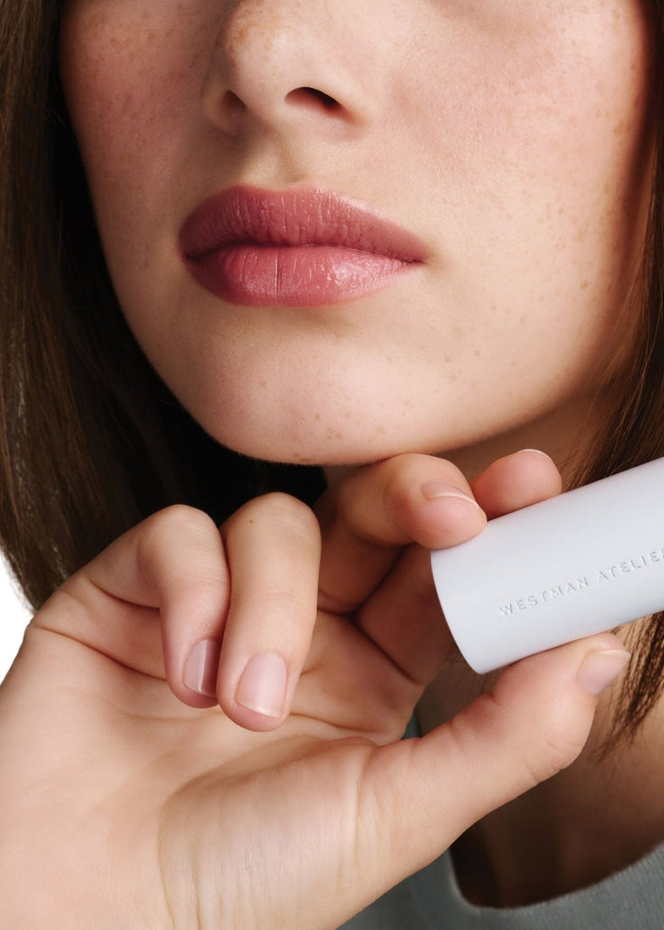 Westman Atelier Hydrobalm Tinted Lipstick English Rose - Vermillion