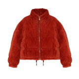 Yves Salomon Army Doudoune Jacket - Vermillion