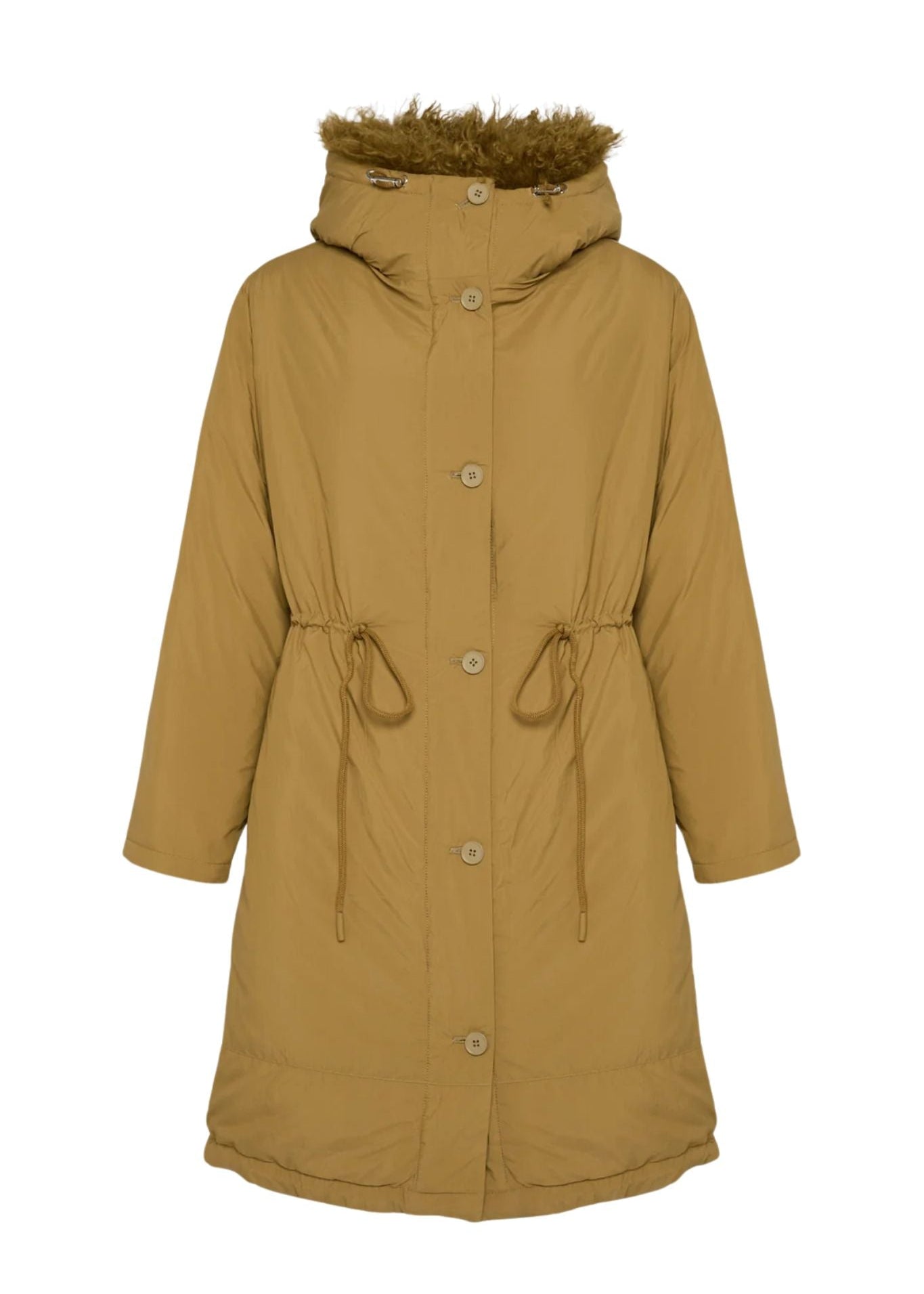 Yves Salomon Doudoune 105CM - Vermillion