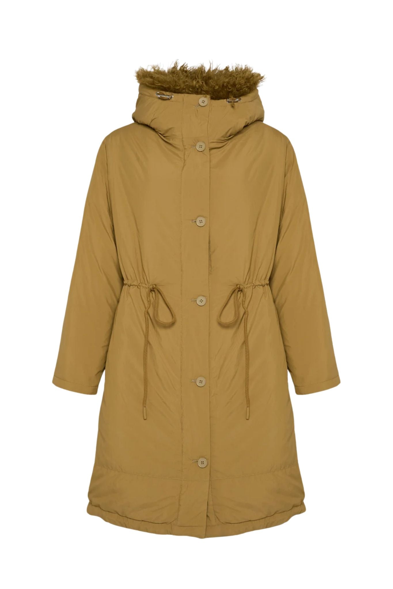 Yves Salomon Doudoune 105CM - Vermillion