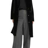 Yves Salomon Manteau 104CM - Vermillion