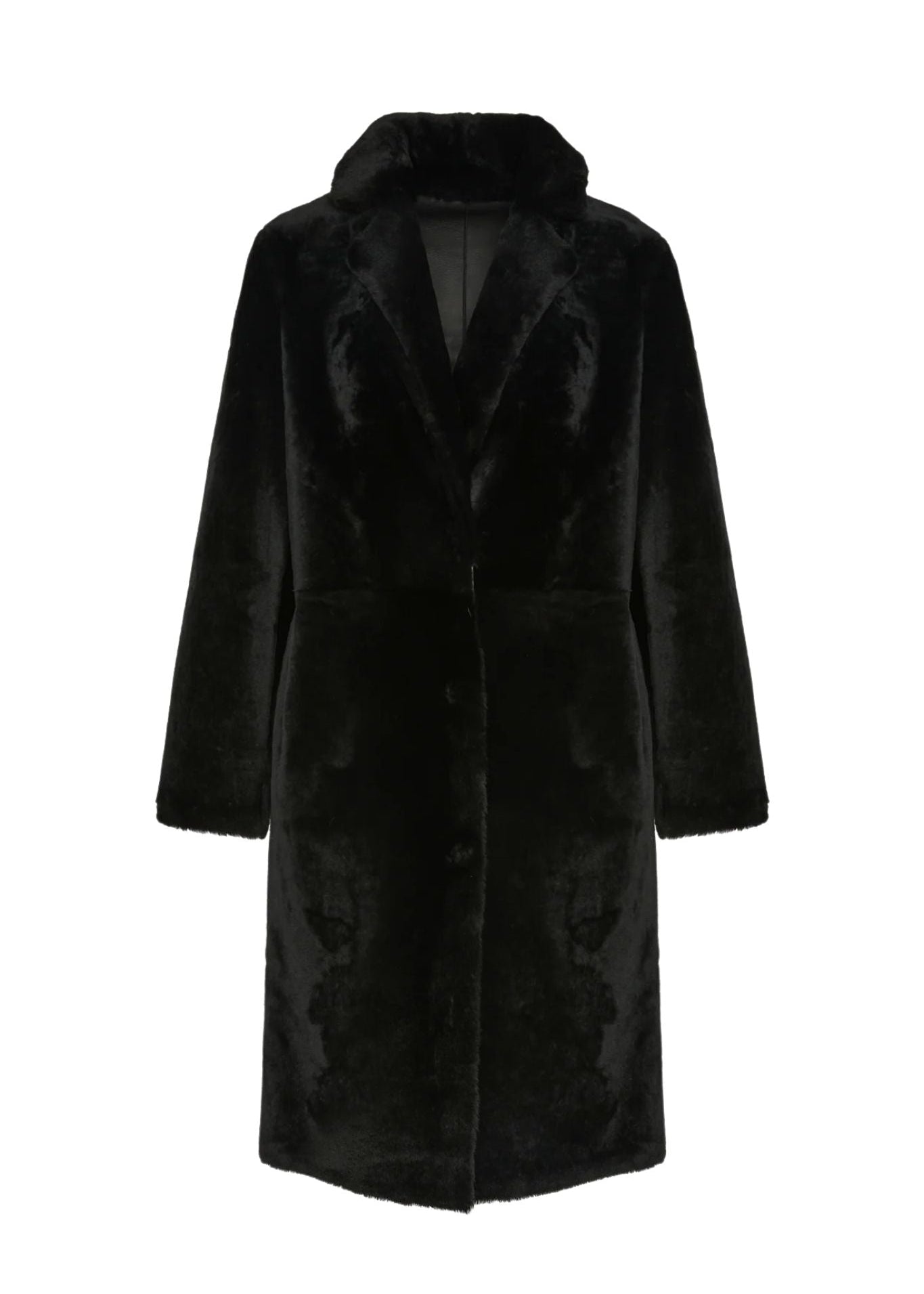 Yves Salomon Manteau 104CM - Vermillion