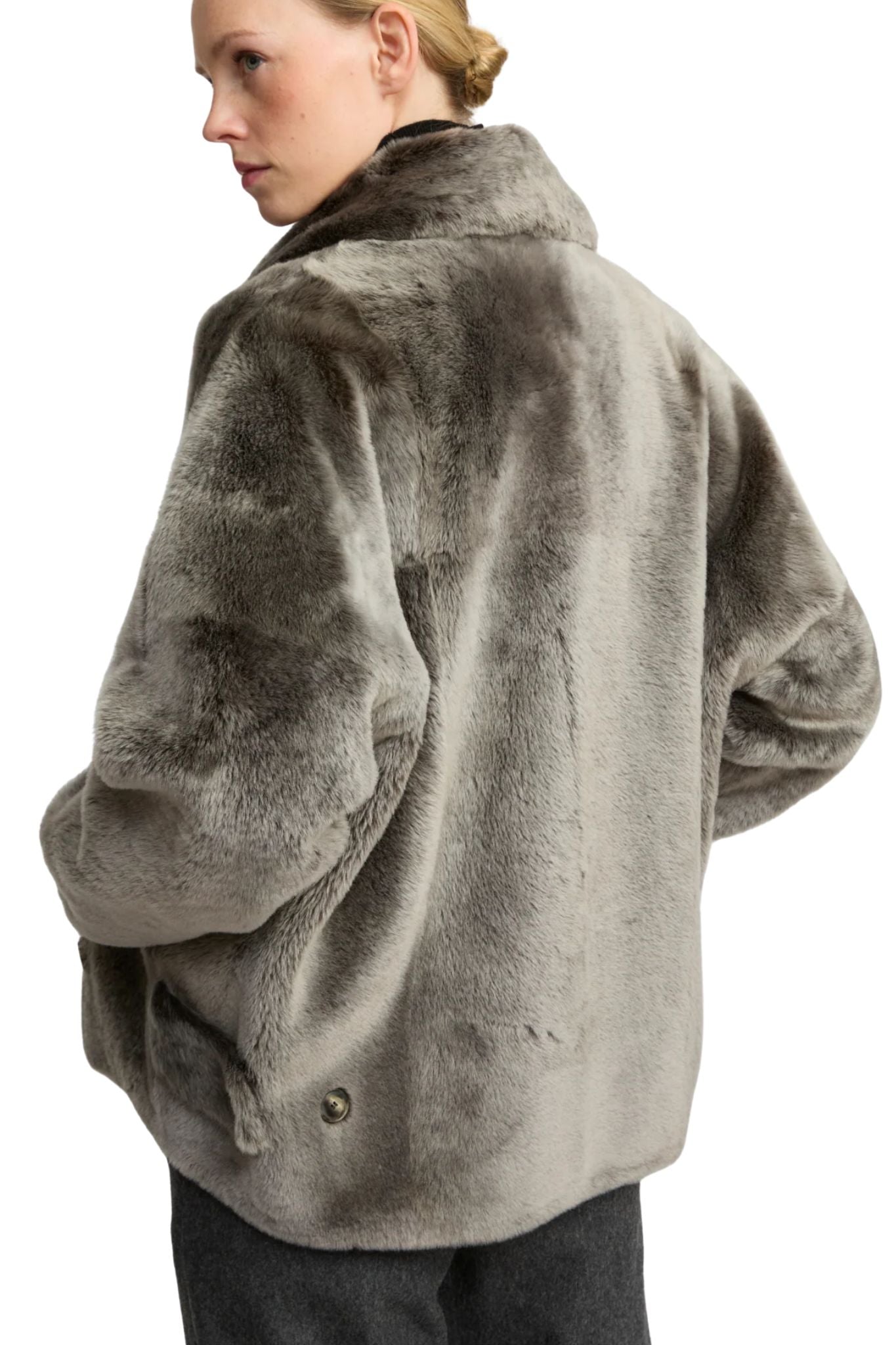 Yves Salomon Veste 68CM - Vermillion