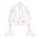 Zimmermann Alchemy Shirred Blouse - Vermillion