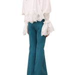Zimmermann Alchemy Shirred Blouse - Vermillion