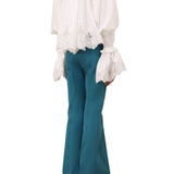 Zimmermann Alchemy Shirred Blouse - Vermillion