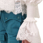 Zimmermann Alchemy Shirred Blouse - Vermillion