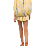 Zimmermann Alchemy Twist Billow Blouse - Vermillion