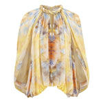 Zimmermann Alchemy Twist Billow Blouse - Vermillion