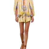 Zimmermann Alchemy Twist Billow Blouse - Vermillion