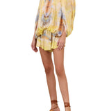 Zimmermann Alchemy Twist Billow Blouse - Vermillion