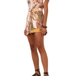 Zimmermann Ascension Cuffed Playsuit - Vermillion