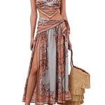 Zimmermann Aster Scarf Bodice - Vermillion