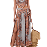 Zimmermann Aster Scarf Bodice - Vermillion