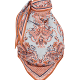 Zimmermann Aster Scarf Bodice - Vermillion