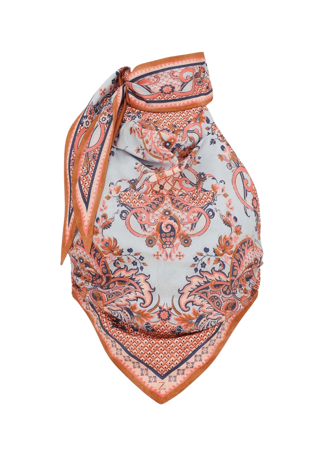 Zimmermann Aster Scarf Bodice - Vermillion