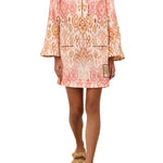 Zimmermann Aster Shift Mini Dress - Vermillion