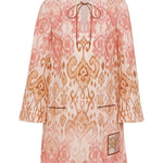 Zimmermann Aster Shift Mini Dress - Vermillion