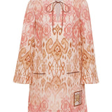 Zimmermann Aster Shift Mini Dress - Vermillion