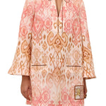 Zimmermann Aster Shift Mini Dress - Vermillion