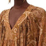 Zimmermann Carousel Batwing Top - Vermillion