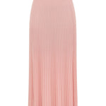 Zimmermann Contrast Rib Midi Skirt - Vermillion