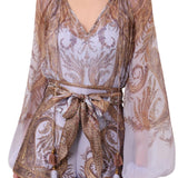 Zimmermann Hypnotic Billow Blouse - Vermillion