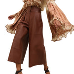 Zimmermann Hypnotic Burnout Blouse - Vermillion