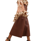 Zimmermann Hypnotic Burnout Blouse - Vermillion