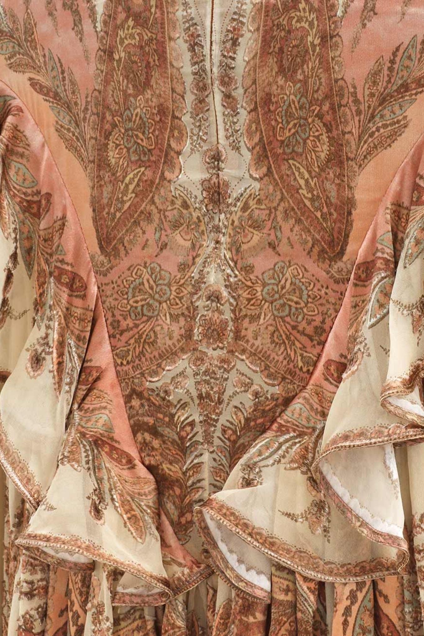 Zimmermann Hypnotic Burnout Blouse - Vermillion