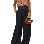 Zimmermann Hypnotic Denim tailored Pant - Vermillion