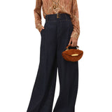 Zimmermann Hypnotic Denim tailored Pant - Vermillion