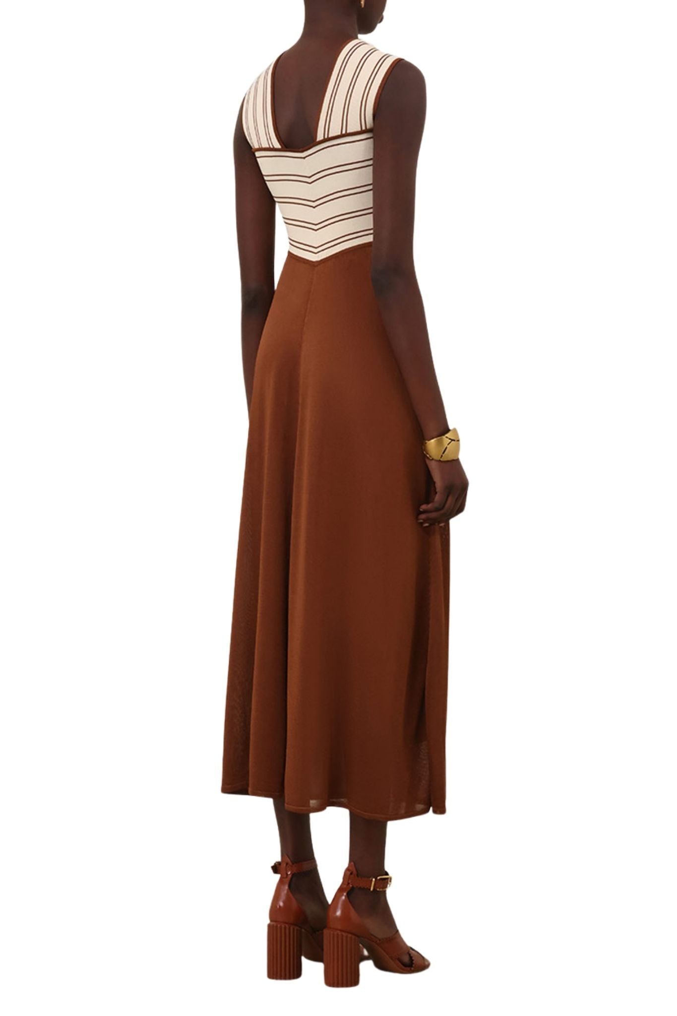 Zimmermann Hypnotic Halter Dress - Vermillion