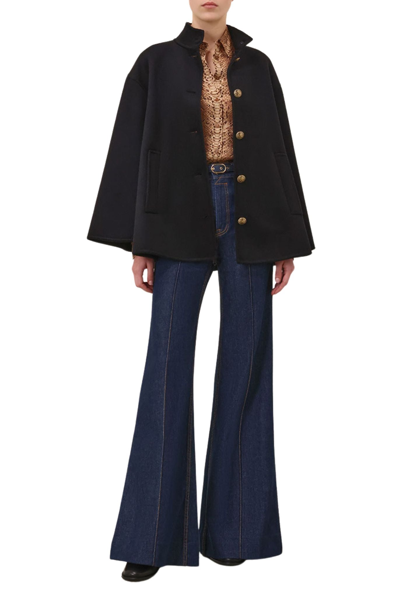 Zimmermann Hypnotic Pussybow Coat - Vermillion