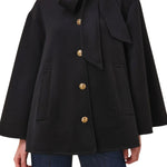 Zimmermann Hypnotic Pussybow Coat - Vermillion