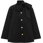 Zimmermann Hypnotic Pussybow Coat - Vermillion