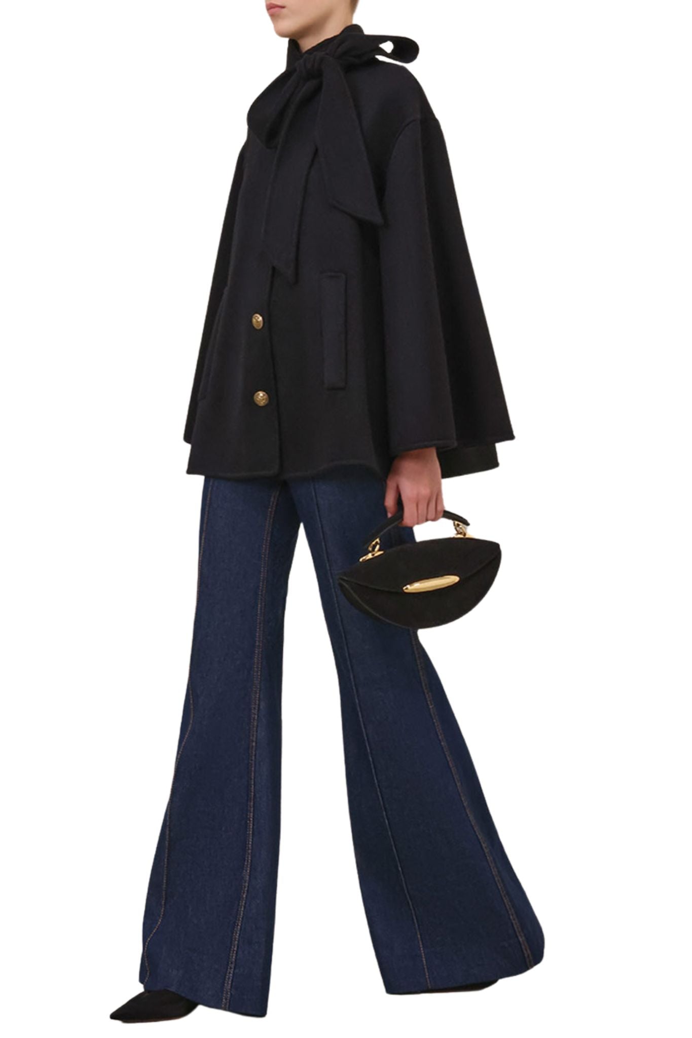 Zimmermann Hypnotic Pussybow Coat - Vermillion