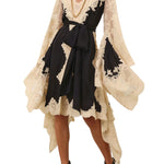 Zimmermann Hypnotic Satin Wrap Dress - Vermillion