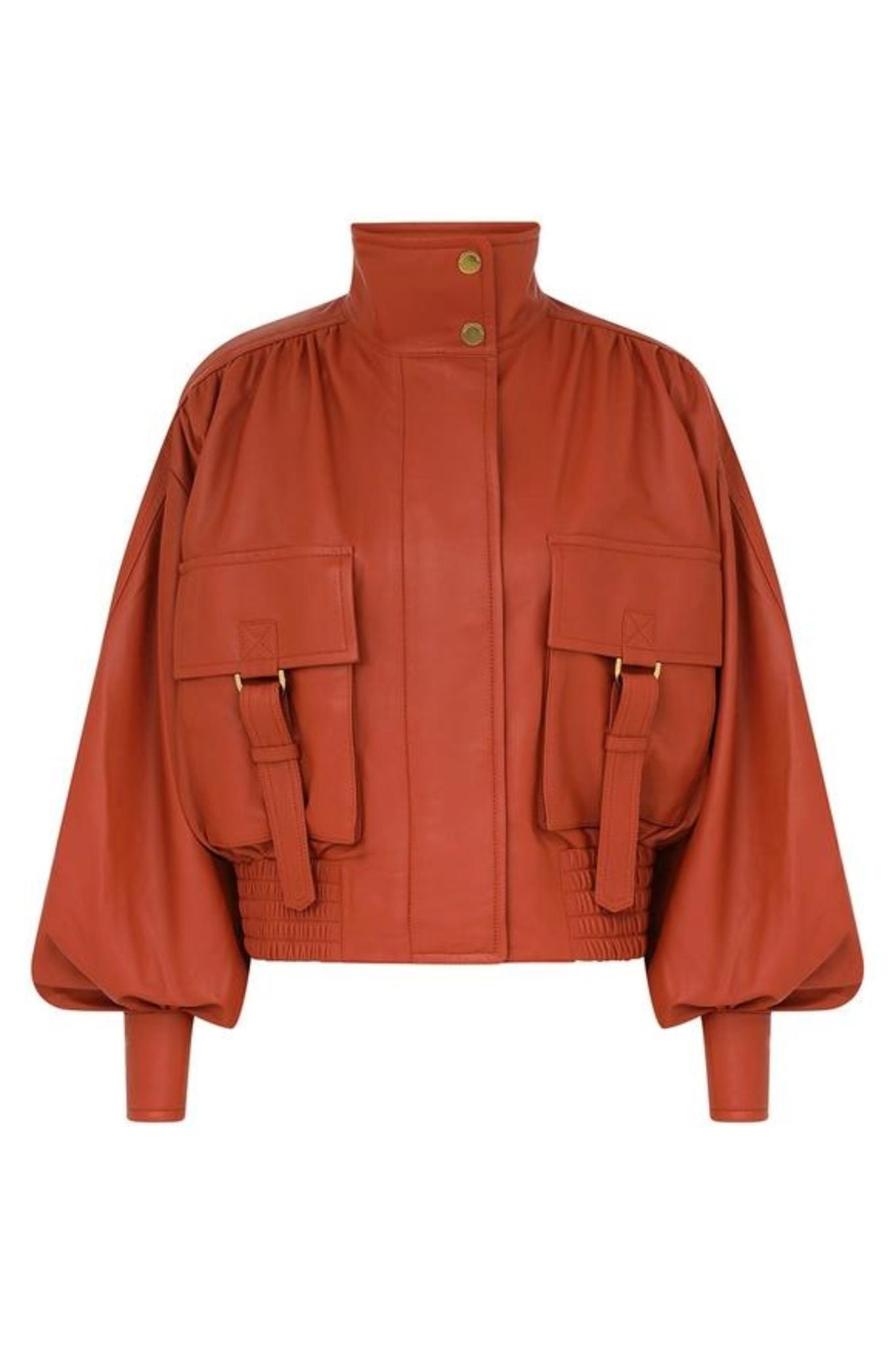 Zimmermann Illustration Biker Jacket - Vermillion