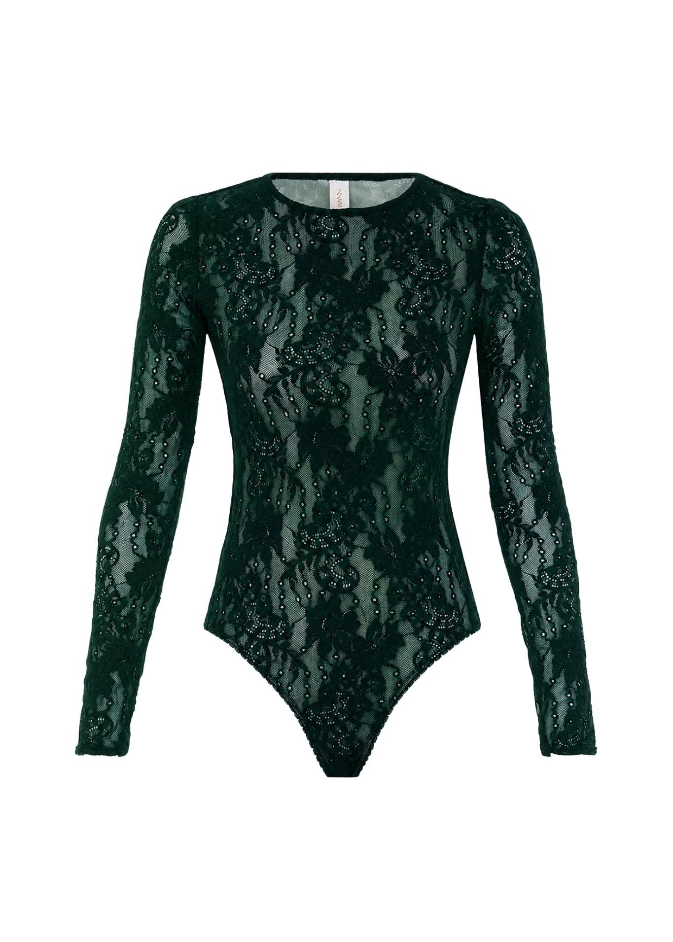 Zimmermann Lace Bodysuit - Vermillion