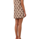 Zimmermann Luna Guipure Shift Dress - Vermillion