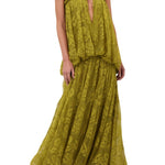 Zimmermann Luna Lace Bandeau Gown - Vermillion